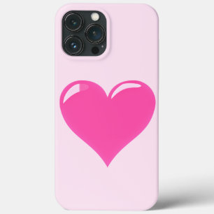 Roze hartliefde Case-Mate iPhone case