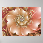 Roze hartontwerp poster (Voorkant)