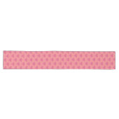 Roze Hartpatroon Tafelloper (Horizontaal)