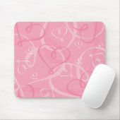 Roze hartritme muismat (Met muis)
