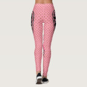 Roze hartritmekleppen - Juniors en vrouwengrootten Leggings (Achterkant)