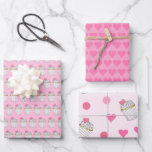 Roze hartscupcake Cake Frosting Polka Dots Inpakpapier Vel<br><div class="desc">De papiervellen voor het verpakken zijn voorzien van een originele markeerafbeelding van een cupcake met sproinkles en een roze hart, geaccenteerd door polka stippen. Er zijn ook veel extra design van verpakkingspapier beschikbaar in deze winkel. Zie je niet wat je zoekt? Hulp nodig bij aanpassingen? Neem contact op met Rebecca...</div>