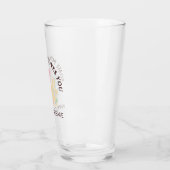 Roze hartslag en kleurrijke paaspaasbunny glas (Links)