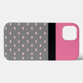 Roze hartverwarmingstoestel in Pad-luchttas Case-Mate iPhone Case (Achterkant (horizontaal))