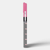 Roze hartverwarmingstoestel in Pad-luchttas Case-Mate iPhone Case (Achterkant / Links)