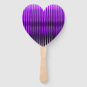 Roze hartvormig stel ventilatoren handwaaier (Achterkant)