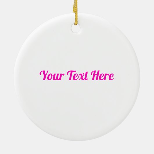 Roze Hashy Mandala #8 Keramisch Ornament (Achterkant)