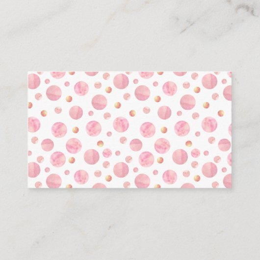 Roze hatching soon baby shower luierverloting informatiekaartje (Achterkant)