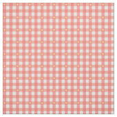 Roze Heart Gingham Stof (Swatch)