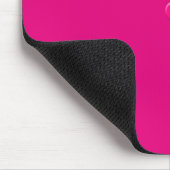 Roze Heart Mausepad Muismat (Hoek)