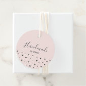 Roze | Hearts Handgemaakt, Craft Package Label (In situ)