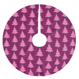 Roze Hedendaagse Kerstbomen Kerstboom Rok