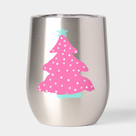 Roze Hedendaagse Kerstboom