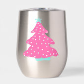 Roze Hedendaagse Kerstboom (Voorkant)