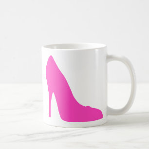 Roze heels koffiemok