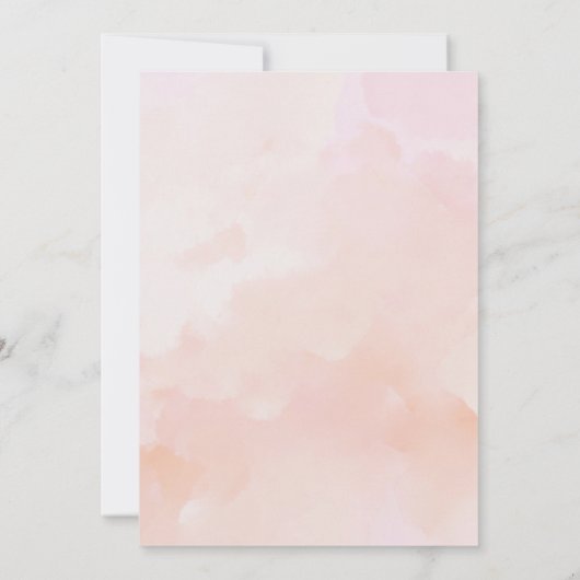 Roze Heilige Koe Ik ben een verjaardag Kaart (Achterkant)