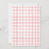 Roze Heilige Koe Verjaardagsuitnodiging | Uitnodig Kaart (Achterkant)