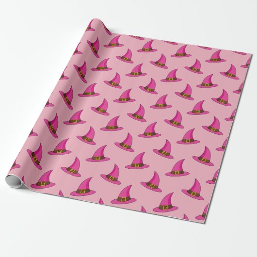Roze Heks Pet Cadeaupapier (Uitgerold)
