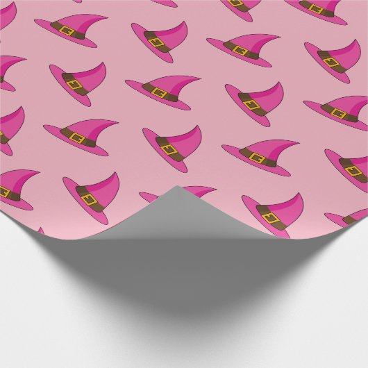 Roze Heks Pet Cadeaupapier (Hoek)