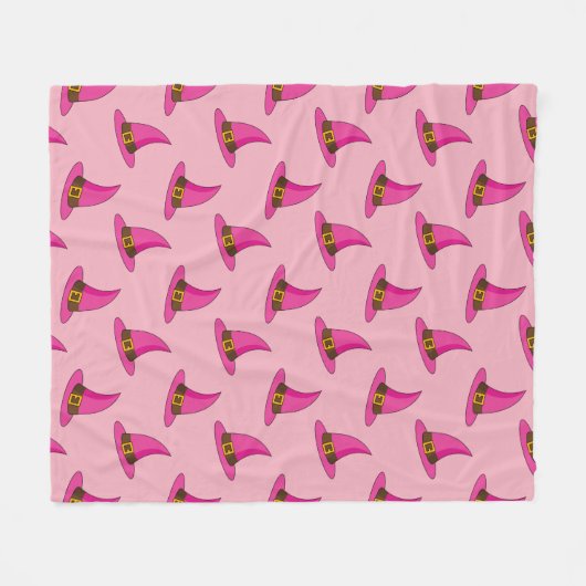 Roze Heks Pet Fleece Deken (Voorkant (Horizontaal))