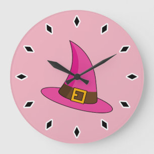 Roze Heks Pet Grote Klok