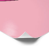 Roze Heks Pet Perfect Poster (Hoek)