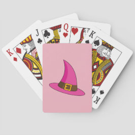 Roze Heks Pet Pokerkaarten