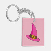 Roze Heks Pet Sleutelhanger (Voorkant Links)