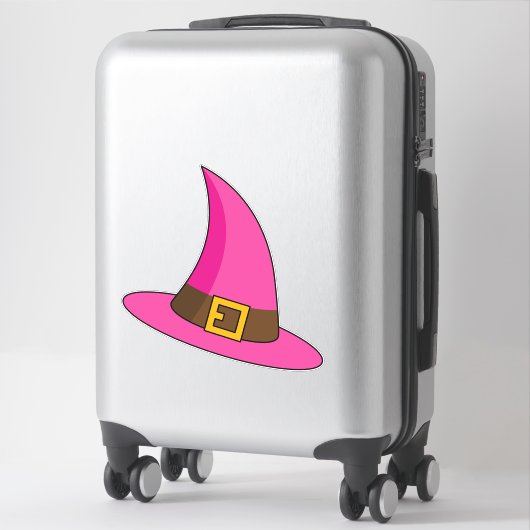 Roze Heks Pet Sticker (Koffer)