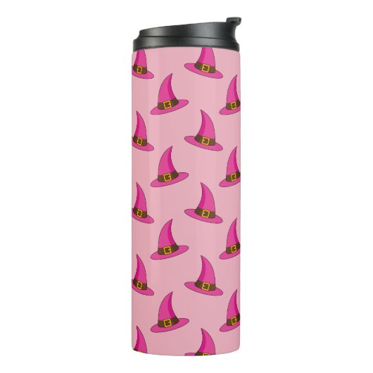 Roze Heks Pet Thermosbeker (Gedraaid links)