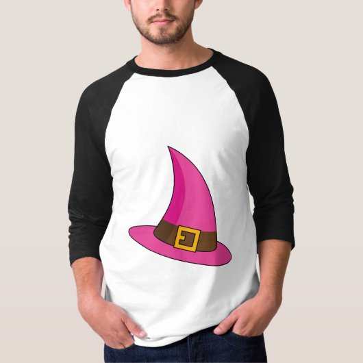 Roze Heksenhoed T-shirt (Voorkant)