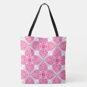 Roze helemaal over de Zak van het Lichaam Tote Bag (Achterkant)