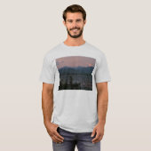 Roze hemat bij het Priest Lake T-shirt (Voorkant volledig)