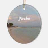 Roze hemden in Aruba Keramisch Ornament (Links)
