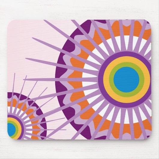 Roze hemden muismat (Voorkant)