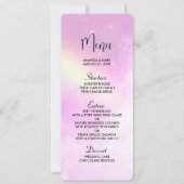 Roze Hemel met Citroengele Regenboog Kaart (Voorkant)