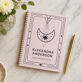 Roze Hemel Sterren Halvemaan Afspraak Planner