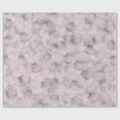 Roze Hemelse Verjaardag Magische Waterverf Cadeaupapier (Vlak)