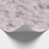 Roze Hemelse Verjaardag Magische Waterverf Cadeaupapier (Hoek)