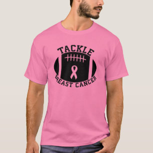 Roze hengel, borstkankervoorlichting  t-shirt