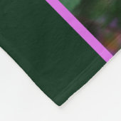 Roze Herfst Aster Flowers Abstract Fleece Deken (Hoek)