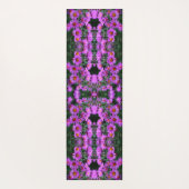 Roze Herfst Aster Flowers Abstract Yogamat (Achterkant)