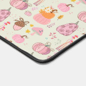 Roze Herfst Bureaumat (Hoek)