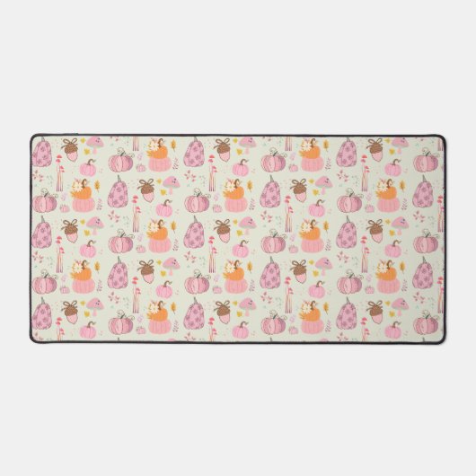 Roze Herfst Bureaumat (Voorkant)