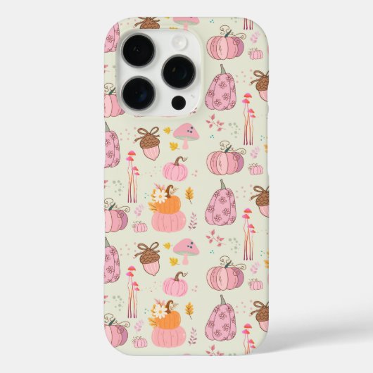 Roze Herfst Case-Mate iPhone Case (Achterkant)