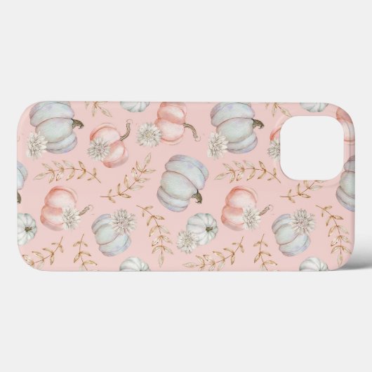 Roze Herfst Coquette Stijl Telefoon Case (Achterkant (horizontaal))