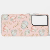Roze Herfst Coquette Styled Samsung Telefoon Case Samsung Galaxy Hoesje (Linkerkant)