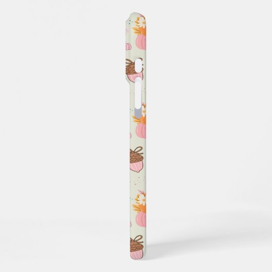 Roze Herfst iPhone Hoesje (Linkerkant)