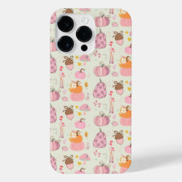 Roze Herfst iPhone 14 Pro Max Hoesje