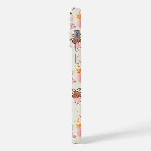 Roze Herfst iPhone Hoesje (Linkerkant)